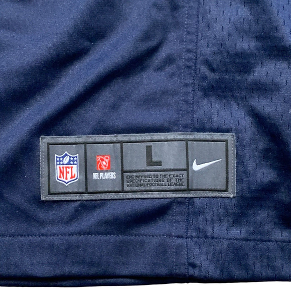 Seattle Seahawks Jersey Russell Wilson #3 Nike Authentic NFL On Field Men Large - Picture 7 of 9